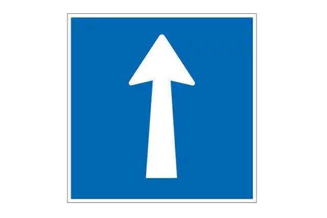 signal-einbahnstrasse
